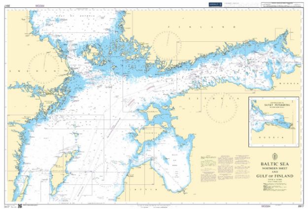 BA 2817 - Baltic Sea N Sheet Gulf of Finland